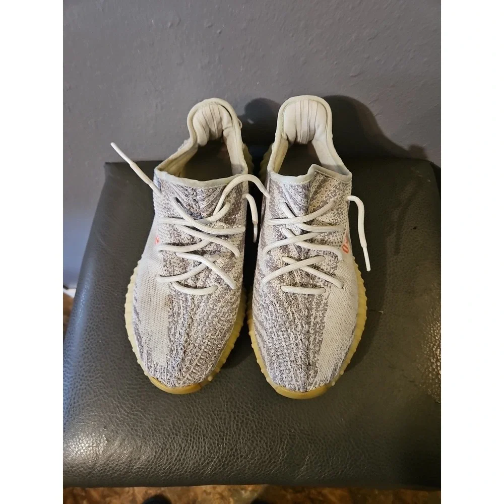 Adidas Yeezy Boost 350 V2 Low Zebra White-Black Men's Size 10‎ great cond. (S115